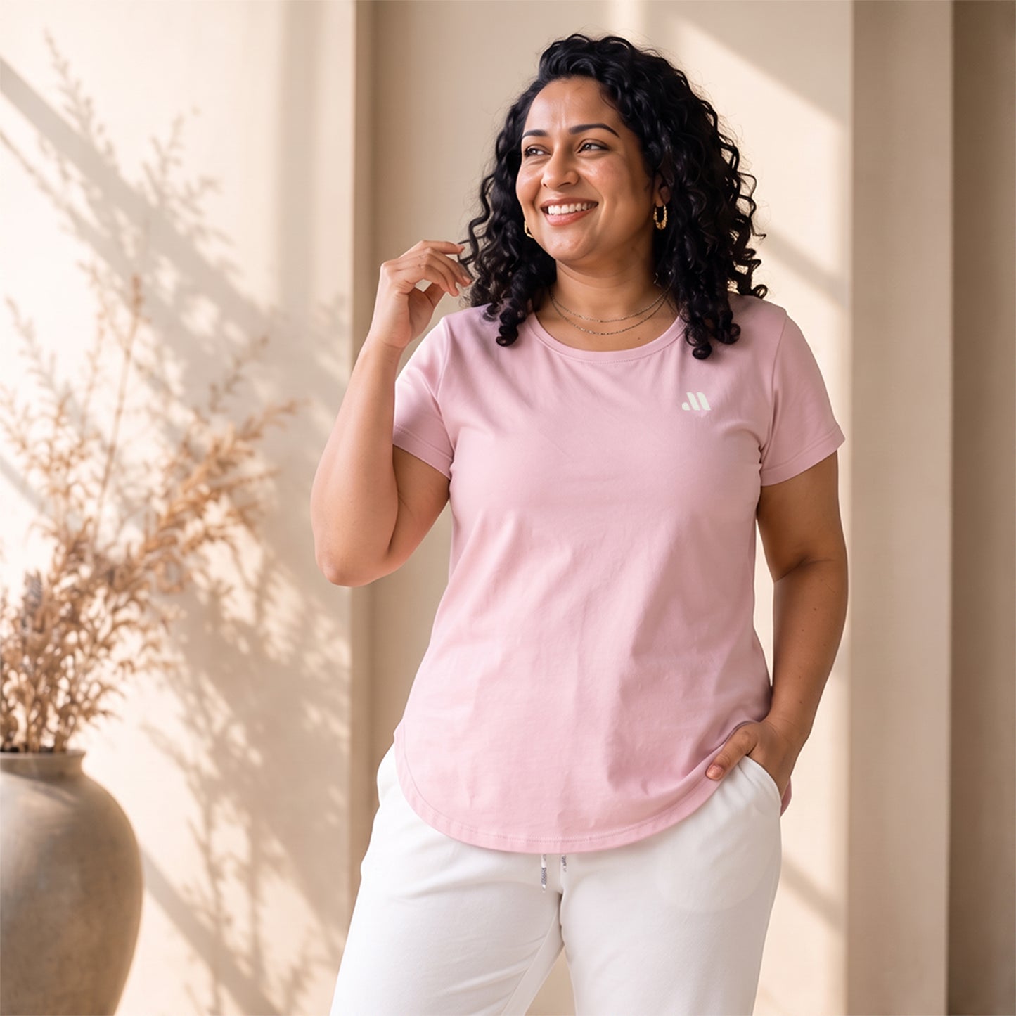 BREEZE TEE - Pink