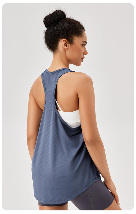 FLOW TANK TOP - Blue