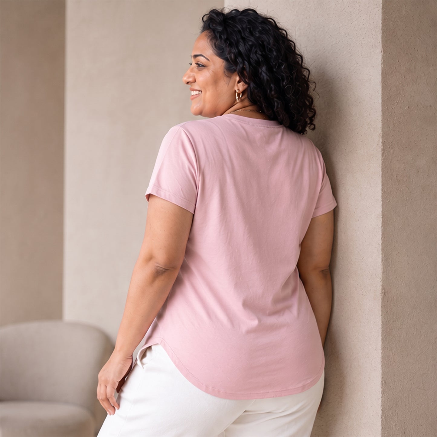 BREEZE TEE - Pink