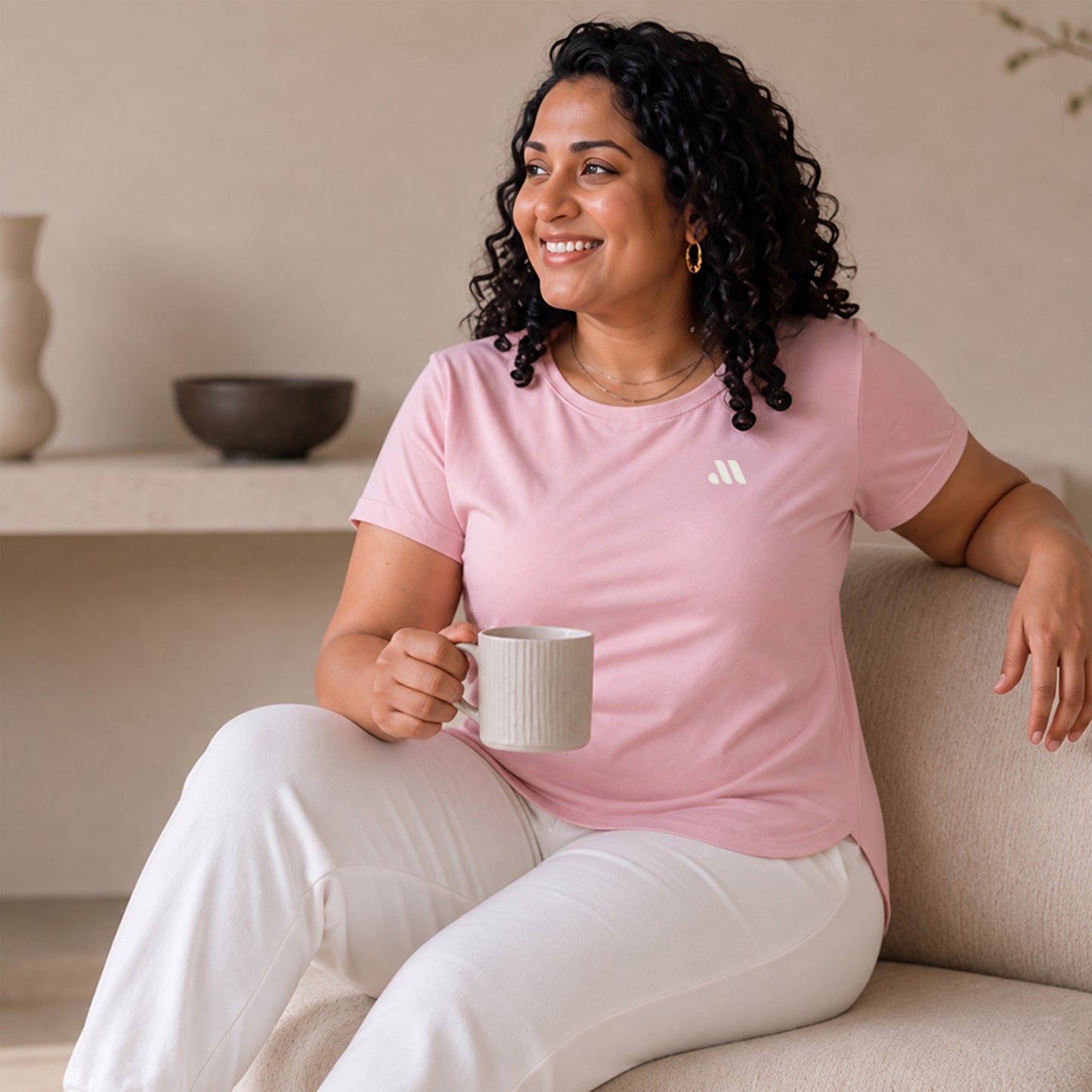 BREEZE TEE - Pink