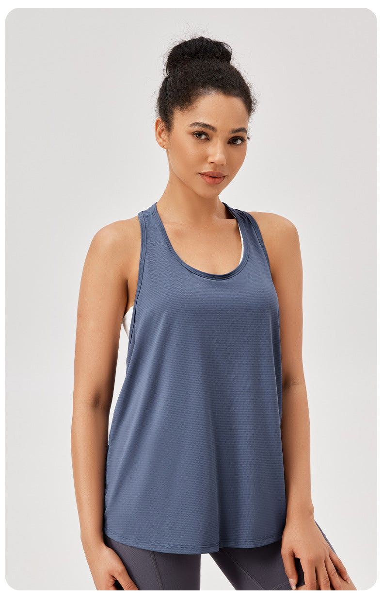 FLOW TANK TOP - Blue