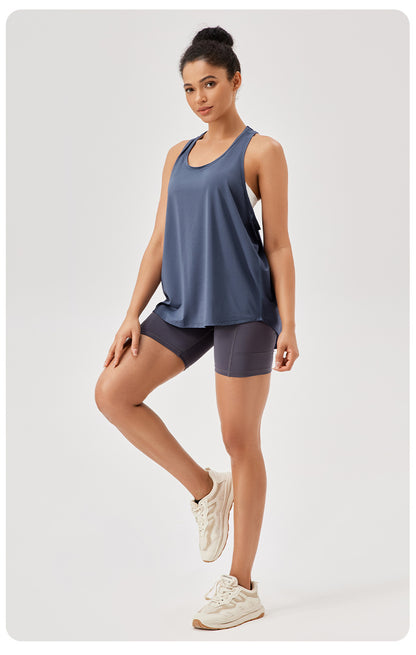 FLOW TANK TOP - Blue