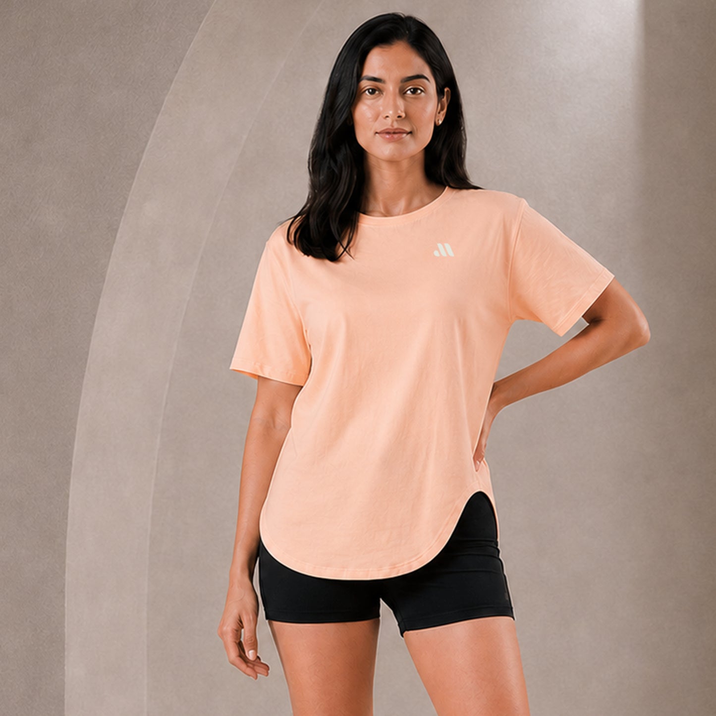 BREEZE TEE - Apricot