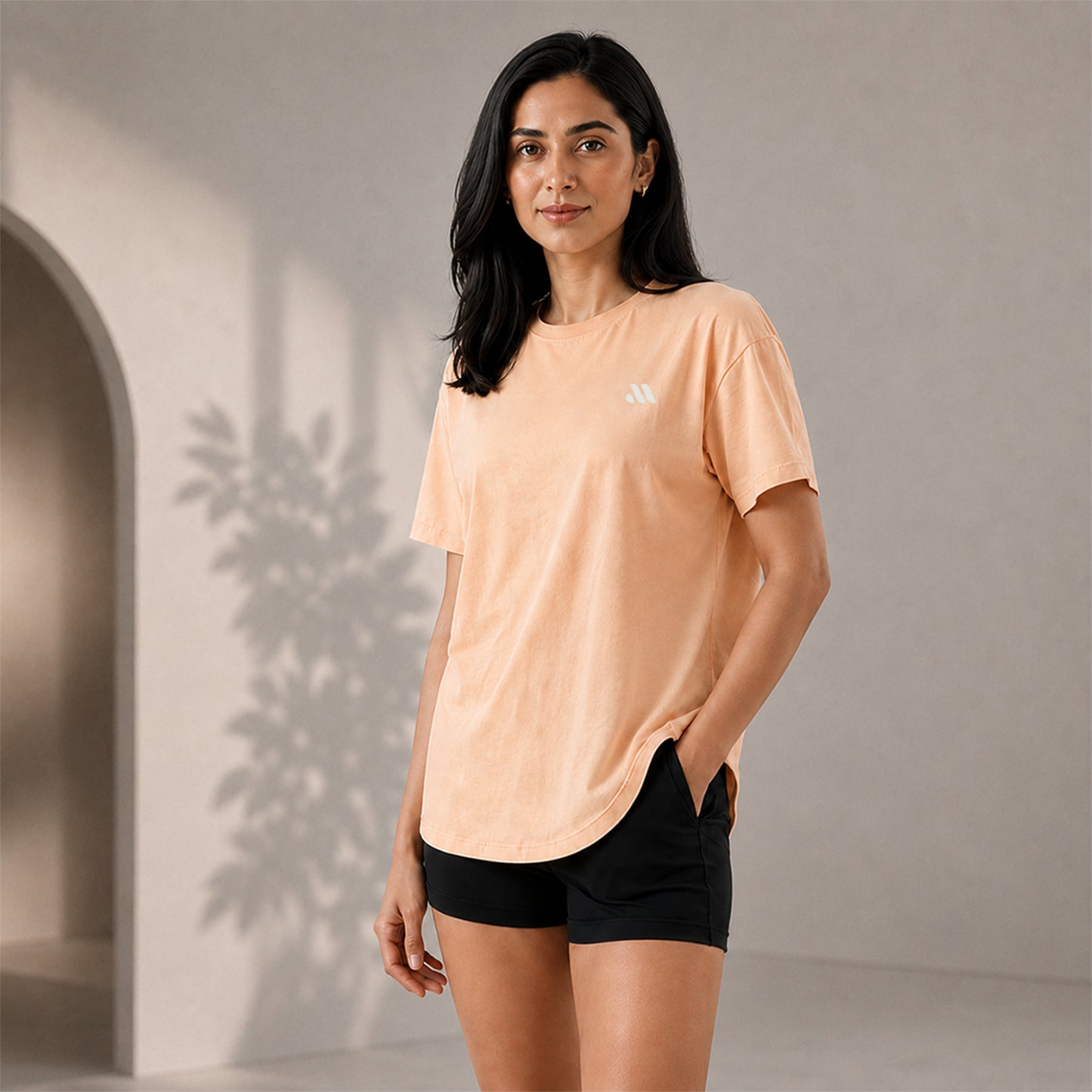 BREEZE TEE - Apricot