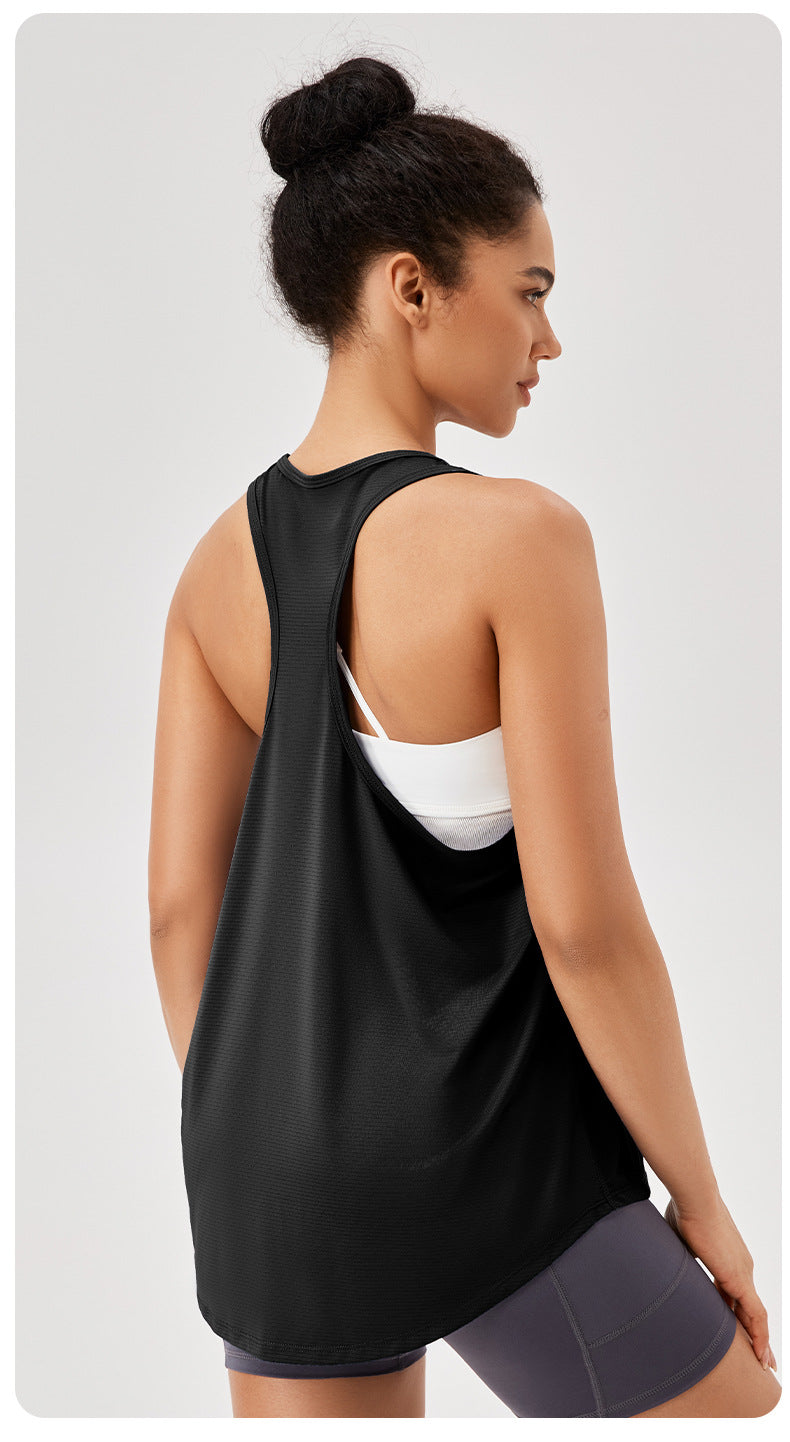 FLOW TANK TOP - Black