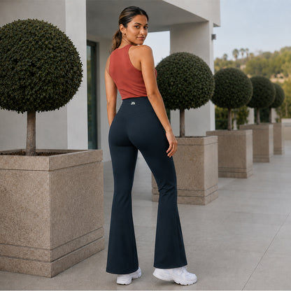 MOTION FLARE PANTS - Navy