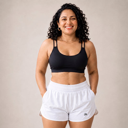 SPRINT RUNNING SHORTS - White