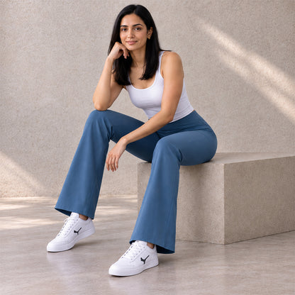 MOTION FLARE PANTS - Blue