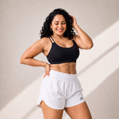 SPRINT RUNNING SHORTS - White