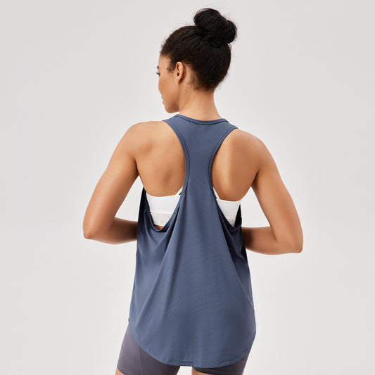 FLOW TANK TOP - Blue